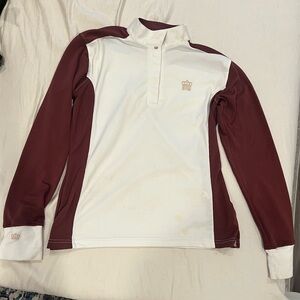 George Morris show shirt, size S